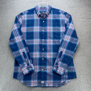 Vineyard Vines Shirt Mens Large Point Lobos Flannel Plaid Classic Fit Murray